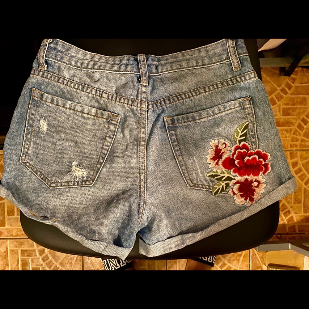Jean shorts